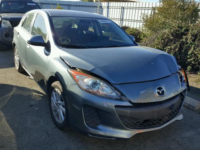 JM1BL1L74C1556955 - 2012 MAZDA 3 I BLUE photo 1