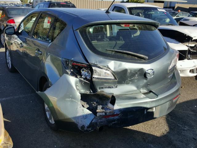 JM1BL1L74C1556955 - 2012 MAZDA 3 I BLUE photo 3