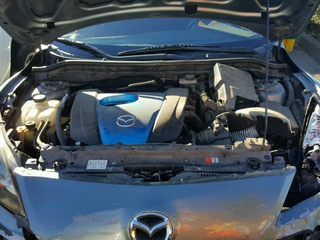 JM1BL1L74C1556955 - 2012 MAZDA 3 I BLUE photo 7