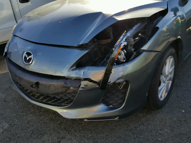JM1BL1L74C1556955 - 2012 MAZDA 3 I BLUE photo 9