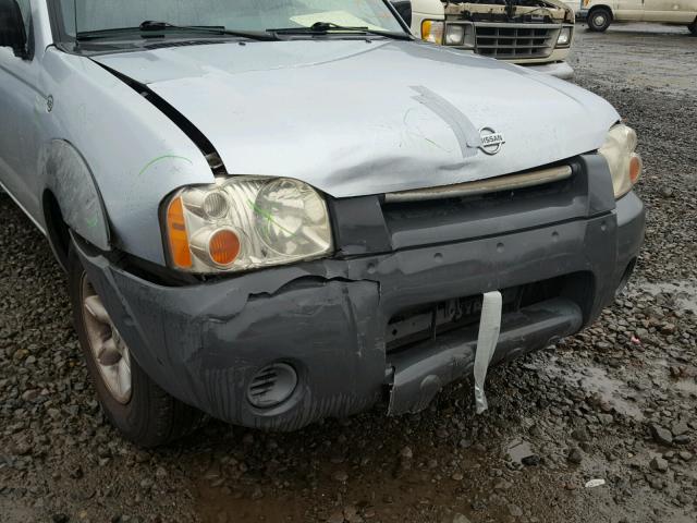 1N6DD26S41C329405 - 2001 NISSAN FRONTIER K SILVER photo 9