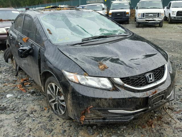 19XFB2F82FE252779 - 2015 HONDA CIVIC EX BLACK photo 1