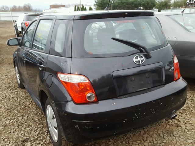 JTKKT624660147542 - 2006 TOYOTA SCION XA BLACK photo 3