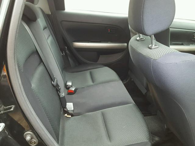 JTKKT624660147542 - 2006 TOYOTA SCION XA BLACK photo 6