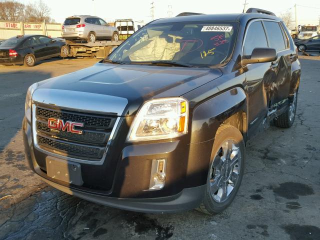 2CTFLDEY5A6240214 - 2010 GMC TERRAIN SL BLACK photo 2