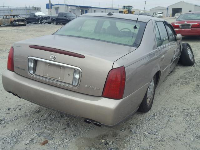 1G6KD54Y03U247738 - 2003 CADILLAC DEVILLE GOLD photo 4