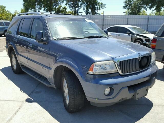5LMEU78H03ZJ11198 - 2003 LINCOLN AVIATOR 蓝色 照片 1