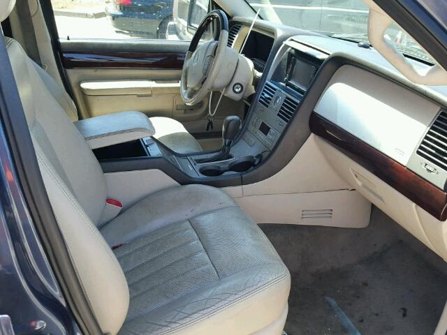 5LMEU78H03ZJ11198 - 2003 LINCOLN AVIATOR 蓝色 照片 5