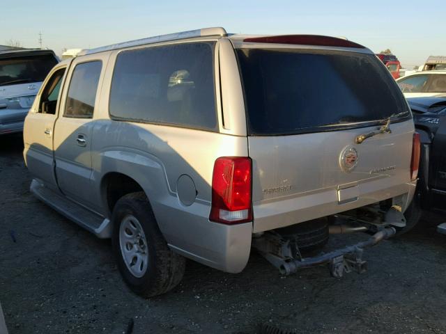 3GYFK66N54G249626 - 2004 CADILLAC ESCALADE E SILVER photo 3