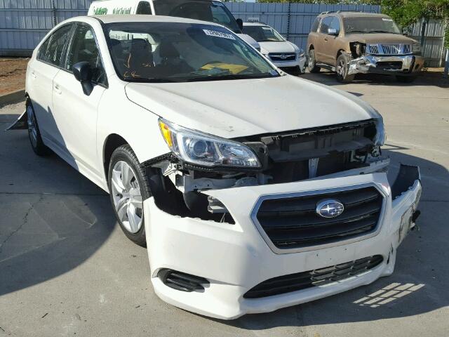 4S3BNAA67F3011054 - 2015 SUBARU LEGACY 2.5 WHITE photo 1