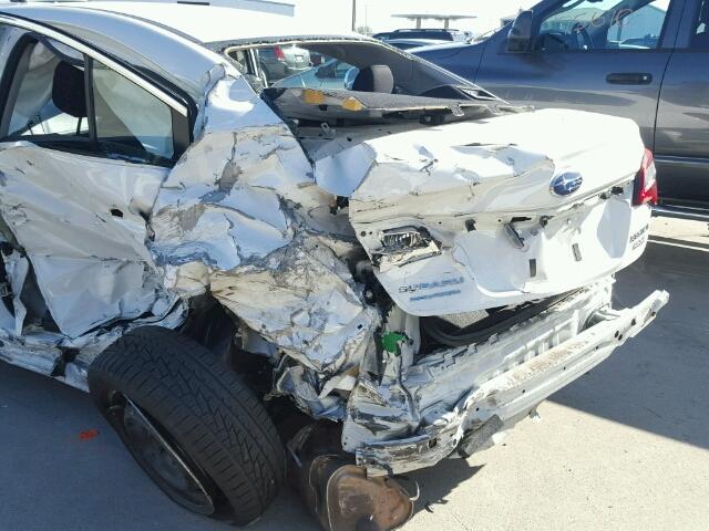 4S3BNAA67F3011054 - 2015 SUBARU LEGACY 2.5 WHITE photo 9