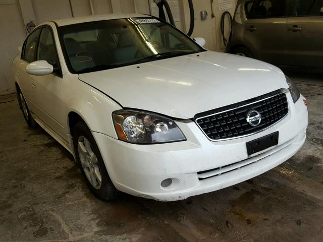 1N4AL11D36N399295 - 2006 NISSAN ALTIMA S WHITE photo 1