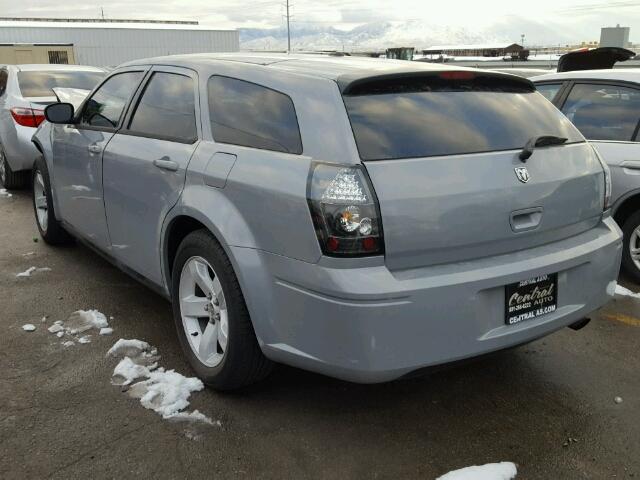 2D4FV47V47H749798 - 2007 DODGE MAGNUM SXT GRAY photo 3