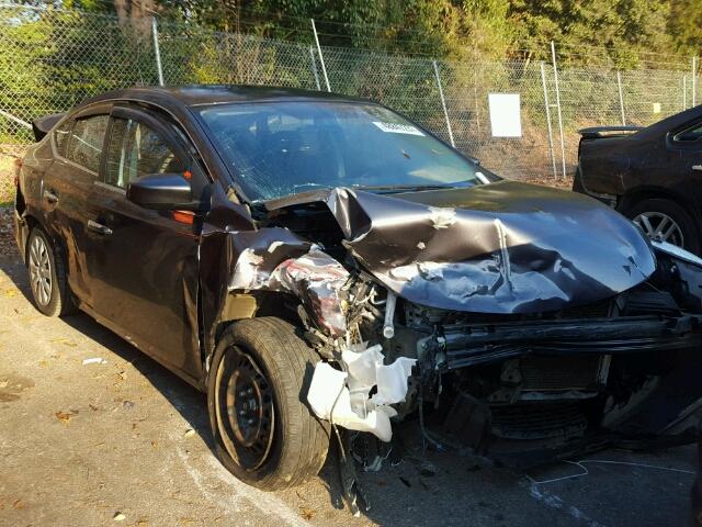 3N1AB7AP4DL659861 - 2013 NISSAN SENTRA S BLACK photo 1