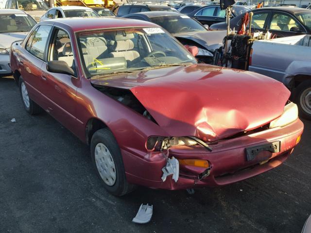 4T1SK12E5SU640942 - 1995 TOYOTA CAMRY LE RED photo 1