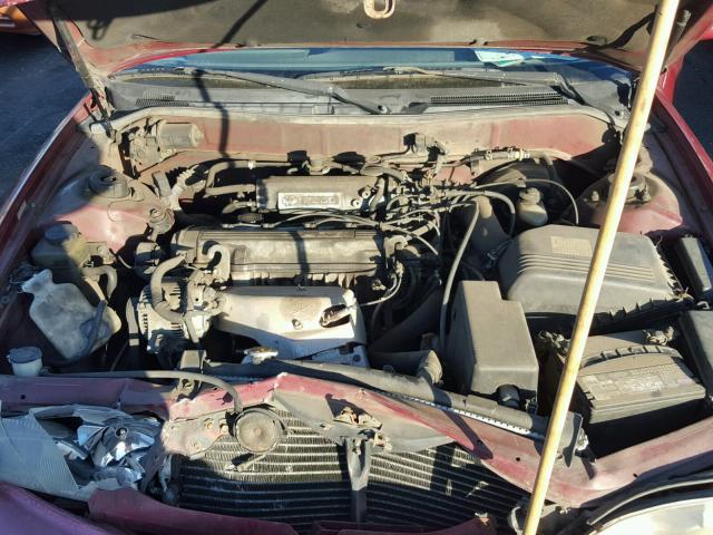 4T1SK12E5SU640942 - 1995 TOYOTA CAMRY LE RED photo 7