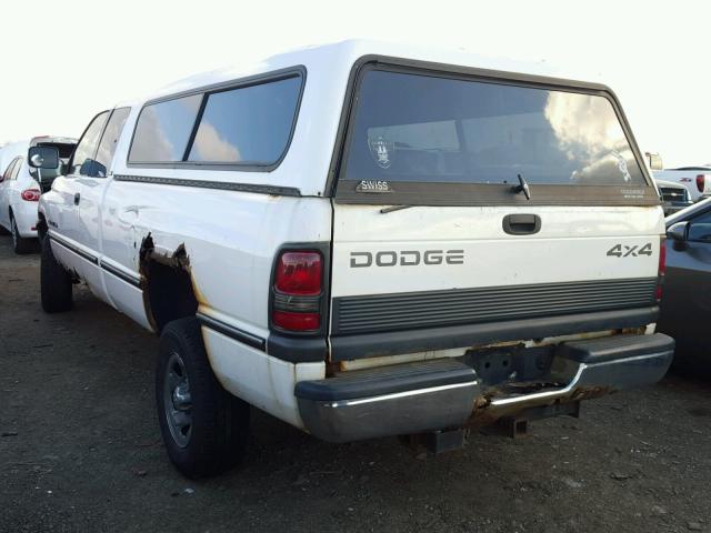 3B7HF13Y4VG755003 - 1997 DODGE RAM 1500 WHITE photo 3