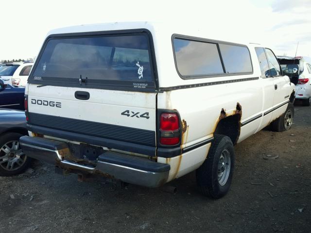 3B7HF13Y4VG755003 - 1997 DODGE RAM 1500 WHITE photo 4