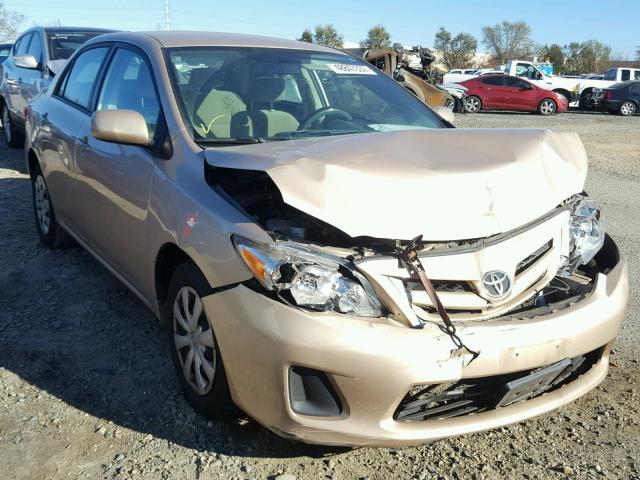 2T1BU4EE2BC644116 - 2011 TOYOTA COROLLA BA TAN photo 1