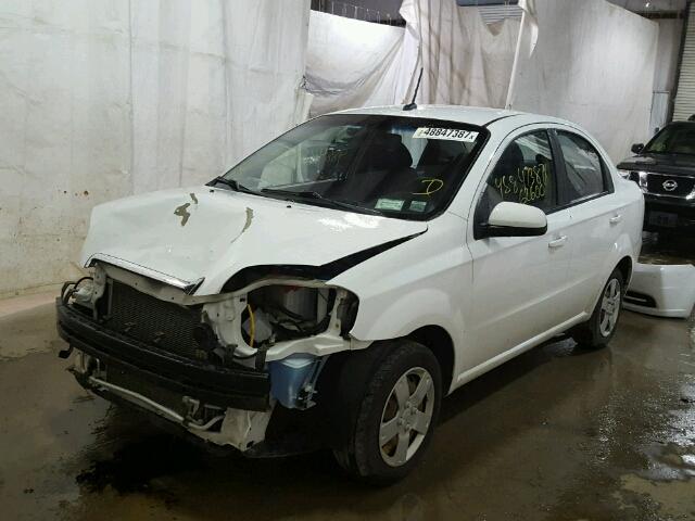 KL1TD5DE8BB229271 - 2011 CHEVROLET AVEO LS 白色 照片 2