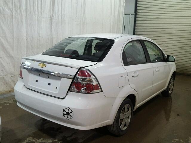 KL1TD5DE8BB229271 - 2011 CHEVROLET AVEO LS 白色 照片 4
