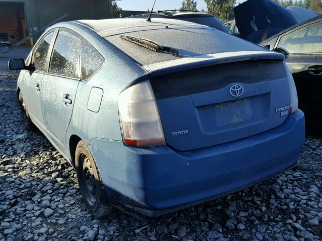 JTDKB20U877687036 - 2007 TOYOTA PRIUS BLUE photo 3