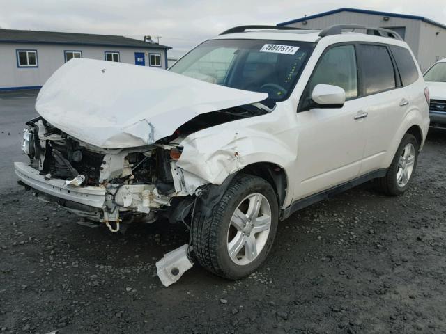 JF2SH63629H721781 - 2009 SUBARU FORESTER 2 WHITE photo 2