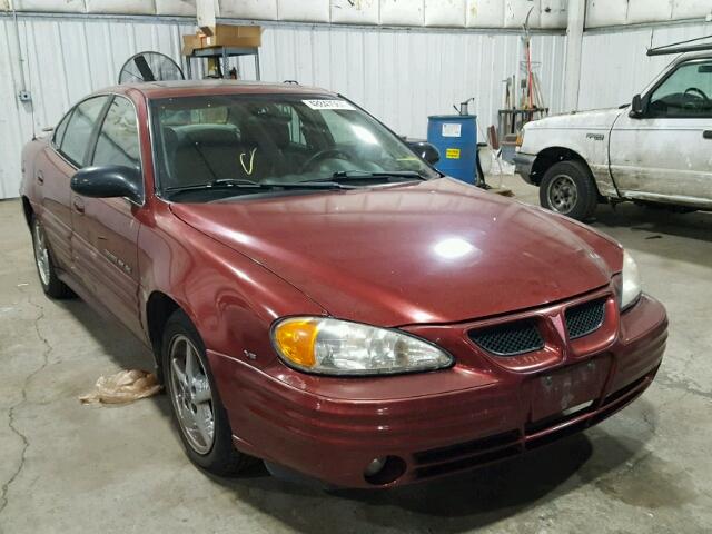 1G2NF52E92M595764 - 2002 PONTIAC GRAND AM S BURGUNDY photo 1