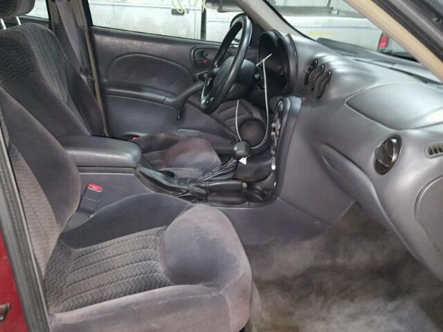 1G2NF52E92M595764 - 2002 PONTIAC GRAND AM S 勃艮第红 照片 5
