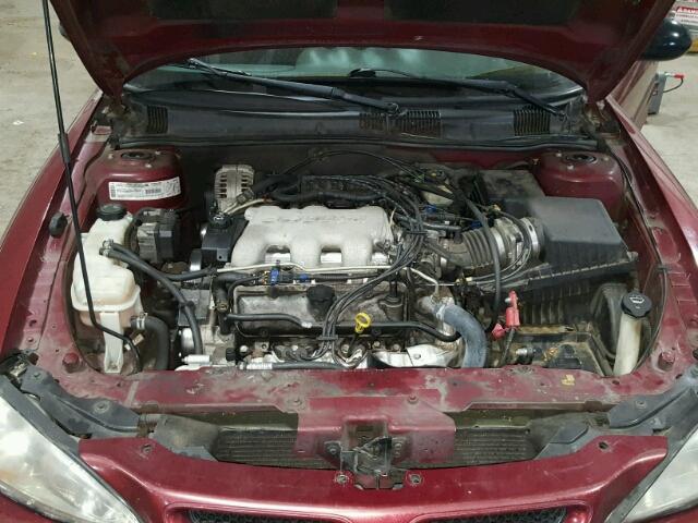 1G2NF52E92M595764 - 2002 PONTIAC GRAND AM S BURGUNDY photo 7