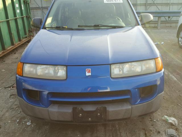 5GZCZ23D43S856258 - 2003 SATURN VUE BLUE photo 7