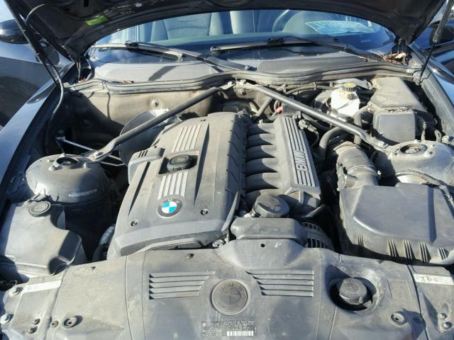 4USBU33507LW73038 - 2007 BMW Z4 3.0 BLACK photo 7