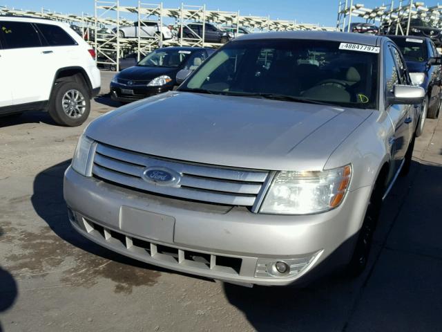 1FAHP24W28G175657 - 2008 FORD TAURUS SEL SILVER photo 2