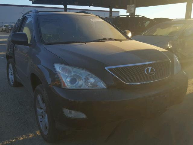 JTJHA31U440043035 - 2004 LEXUS RX 330 BLACK photo 1