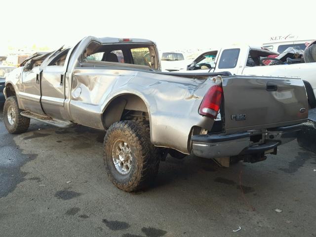 1FTSW31P03EC52696 - 2003 FORD F350 SRW S GOLD photo 3