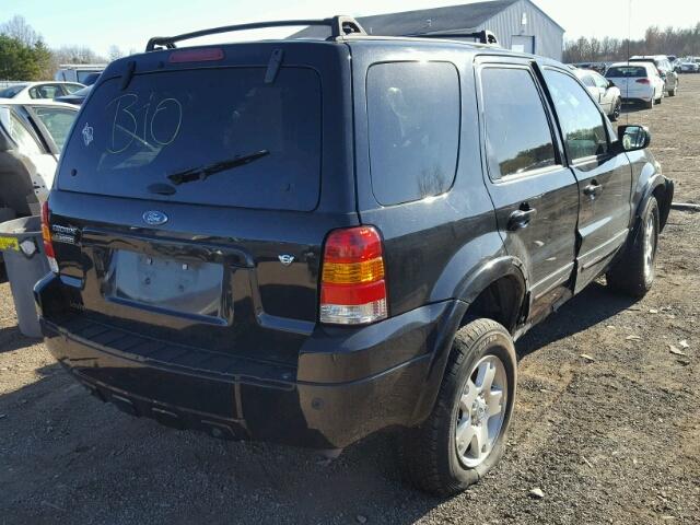 1FMCU94106KA29080 - 2006 FORD ESCAPE LIM BLACK photo 4