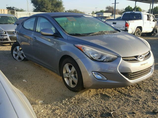 KMHDH4AE4DU903371 - 2013 HYUNDAI ELANTRA GL SILVER photo 1