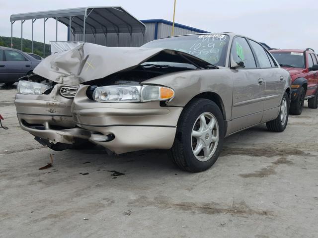 2G4WB55K111289550 - 2001 BUICK REGAL LS GOLD photo 2