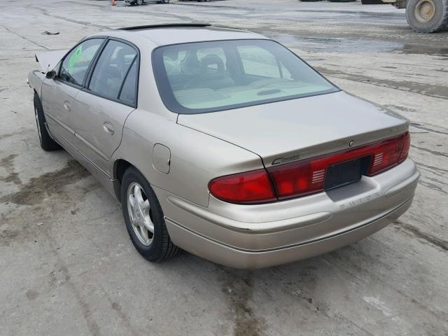 2G4WB55K111289550 - 2001 BUICK REGAL LS GOLD photo 3