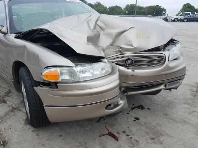 2G4WB55K111289550 - 2001 BUICK REGAL LS GOLD photo 9
