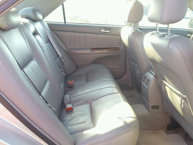 4T1BF32K14U069331 - 2004 TOYOTA CAMRY LE ვერცხლისფერი ფოტო 6
