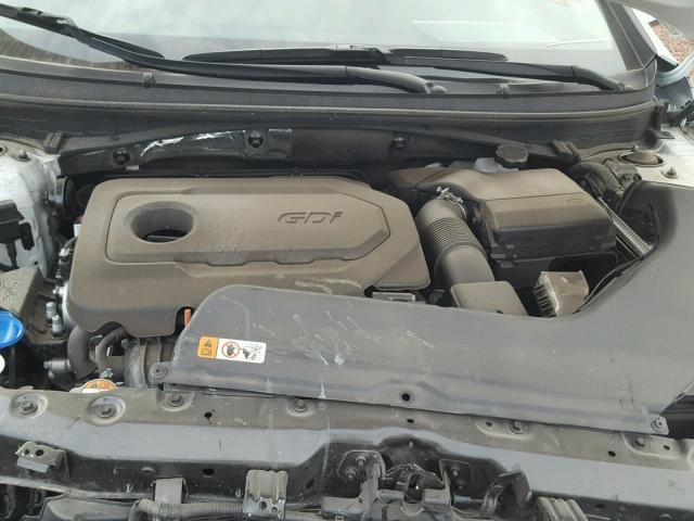 5NPE34AF6GH409236 - 2016 HYUNDAI SONATA SPO WHITE photo 7