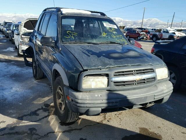 2CNBJ734726949323 - 2002 CHEVROLET TRACKER ZR GREEN photo 1