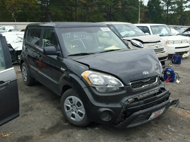 KNDJT2A54D7604214 - 2013 KIA SOUL BLACK photo 1