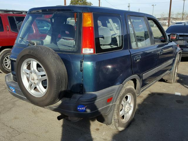 JHLRD1862WC044781 - 1998 HONDA CR-V EX GREEN photo 4