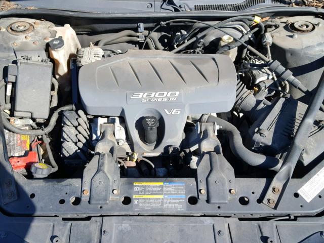 2G2WS522451157319 - 2005 PONTIAC GRAND PRIX Қара фото 7