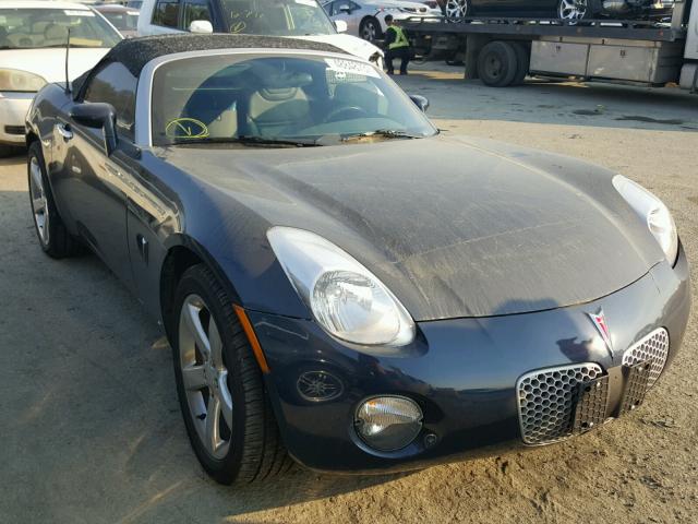 1G2MB35B97Y105465 - 2007 PONTIAC SOLSTICE BLUE photo 1