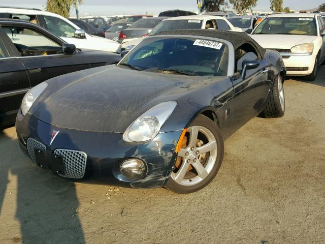 1G2MB35B97Y105465 - 2007 PONTIAC SOLSTICE BLUE photo 2