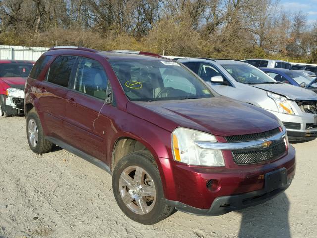 2CNDL33F886003754 - 2008 CHEVROLET EQUINOX LT MAROON photo 1