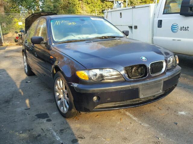 WBAEU33403PH88770 - 2003 BMW 325 XI BLUE photo 1